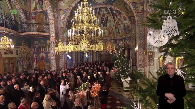 Liturgia prawosławna z Siemiatycz
