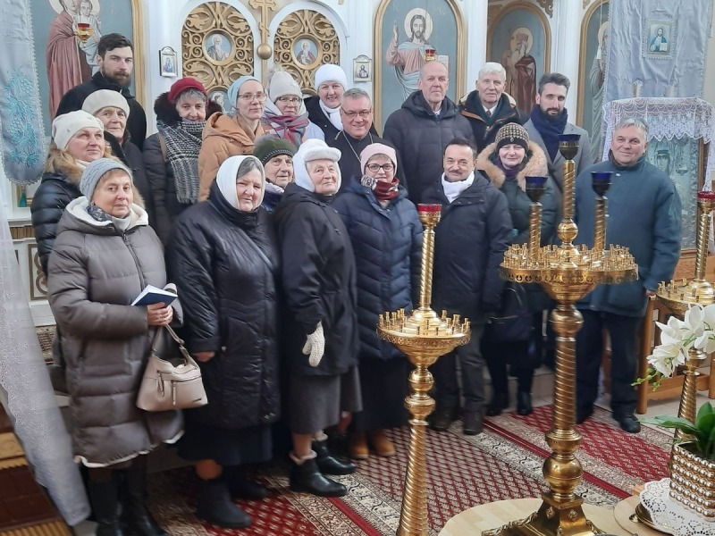 Pielgrzymka do parafii w Kruszynianach i Jurowlanach