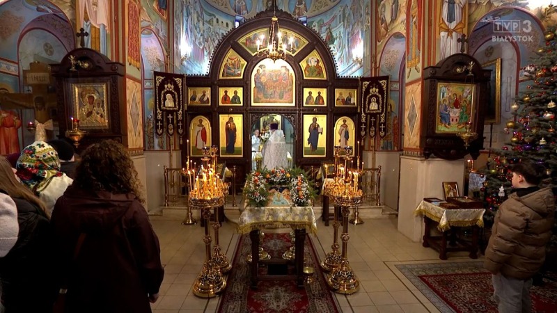 Liturgia prawosławna z cerkwi Świętej Trójcy w Siedlcach
