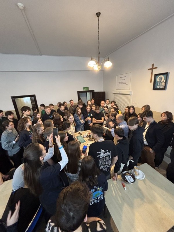 Młodzież z Bielska, Hajnówki i Siemiatycz na ŚDMP w Lublinie