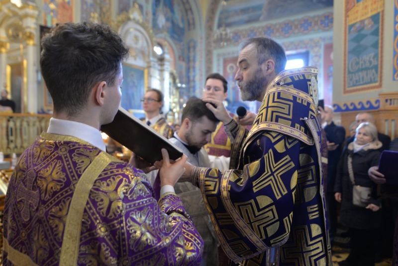 Święcenia diakońskie lektora Michała Sacharczuka