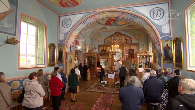 Liturgia prawosławna z cerkwi w Topilcu