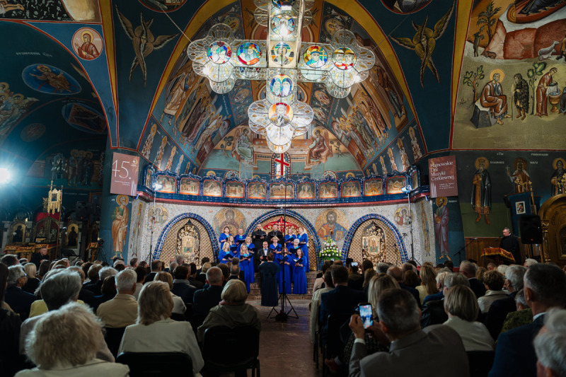 Koncert Galowy zwieńczył 45. Międzynarodowy Festiwal Hajnowskie Dni Muzyki Cerkiewnej